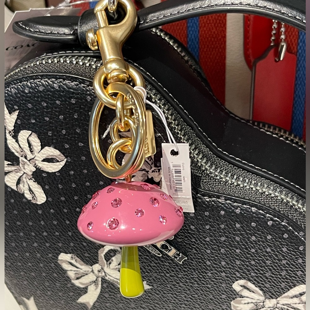 NWT Coach X Observed By Us Mushroom Bag Charm CU310 - Picture 3 of 8